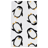 Niedliches Penguins-Muster Kleine Geschenktüte (Vorderseite)