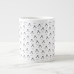 Niedliches Penquin. Jumbo-Tasse