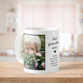 Niedliches Personalisiert Bestes Oma je Foto Kaffeetasse
