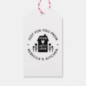 Niedliches Personalisiertes aus Liebe-Geschenkpapi Geschenkanhänger (Rückseite)