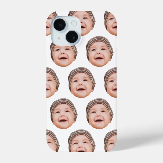 Niedliches Personalisiertes Baby-Gesicht Fotos Wei Case-Mate iPhone Hülle