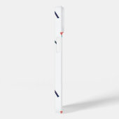 Niedliches Personalisiertes Badminton-Muster Case-Mate iPhone Hülle (Rückseite / Rechts)