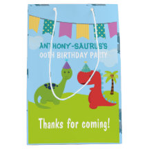 Niedliches Personalisiertes Dinosaurier-Party