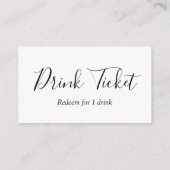 Niedliches Personalisiertes Foto für Hochzeitsgetr Begleitkarte (Rückseite)