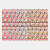 Niedliches Personalisiertes Foto Geschenkpapier Set (Vorderseite 2)