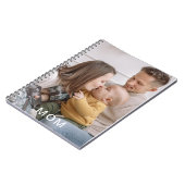 niedliches personalisiertes Foto-Mama-Notebook Notizblock (Linke Seite)