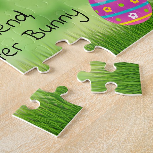 Niedliches Personalisiertes "From Oaster Bunny" Hi Puzzle (Seite)