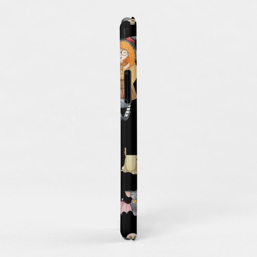 Niedliches Personalisiertes Halloween Case-Mate iPhone Hülle (Hinten/Rechts)