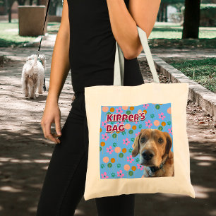 Niedliches Personalisiertes Hundebesitzergeschenk  Tragetasche