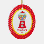 Niedliches personalisiertes keramik ornament (Rechts)