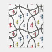 Niedliches Personalisiertes Kinderwagen Fleecedecke (Vorderseite)