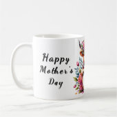 Niedliches Personalisiertes Muttertagsangebot/Kuh Kaffeetasse (Links)