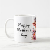 Niedliches Personalisiertes Muttertagsangebot/Kuh Kaffeetasse (Links)