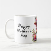 Niedliches Personalisiertes Muttertagsangebot/Kuh Kaffeetasse (Links)