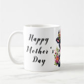 Niedliches Personalisiertes Muttertagsangebot/Kuh Kaffeetasse (Links)