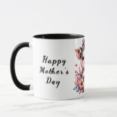 Niedliches Personalisiertes Muttertagsangebot/Schw Tasse (Links)