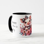 Niedliches Personalisiertes Muttertagsangebot/Schw Tasse (Vorderseite Links)