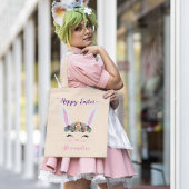 Niedliches Personalisiertes Rosa Florentiner Oster Tragetasche