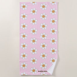 Niedliches Personalisiertes Sleepaway Camp Strandtuch