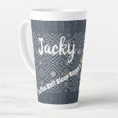 Niedliches Personalisiertes Stricken Milchtasse (Linke Ecke)