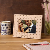 Niedliches, Personalisiertes Vierpunktsternmuster Geätzte Rahmen