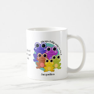 Niedliches Personalisiertes VOLLSTÄNDIG AUF GOD Ch Kaffeetasse