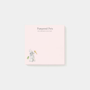 Niedliches Pet-Groomer Post-it Klebezettel