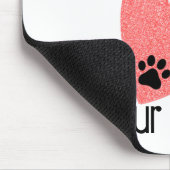 Niedliches Pet Lover's Mousepad (Ecke)