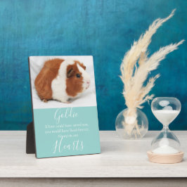 Niedliches Pet-Memorial Fotoplatte