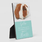 Niedliches Pet-Memorial Fotoplatte (Seite)