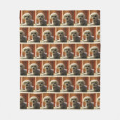 Niedliches Pet Warm Fleece Blanket (Vorderseite)