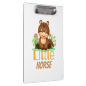 Niedliches Pferd Klemmbrett (Rechts)