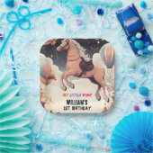 niedliches Pferd mein kleines Pony ersten 1. Gebur Pappteller (Party)