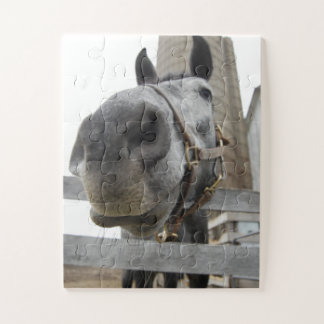 Niedliches Pferd Nah Puzzle