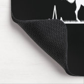 Niedliches Pferd Reiten Mousepad (Ecke)