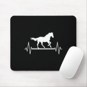 Niedliches Pferd Reiten Mousepad (Mit Mouse)