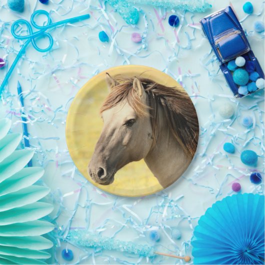 Niedliches Pferd Reitpferde Hochzeitsfeier Pappteller (Party)