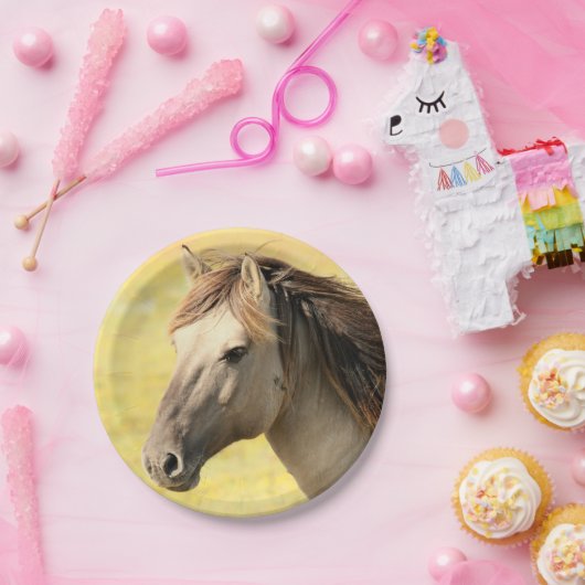 Niedliches Pferd Reitpferde Hochzeitsfeier Pappteller (Party)