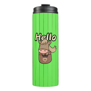 Niedliches Pferd Thermosbecher