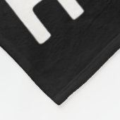 Niedliches Pferdchen Nur ein Mädchen, das Lieben m Fleecedecke (Ecke)