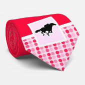 Niedliches Pferdelaufen Krawatte (Gerollt)