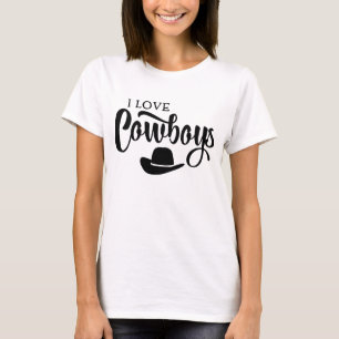 Niedliches Pferdeliebhaber Reitsport Pferde Cowgir T-Shirt