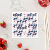 Niedliches Pferdepapier Napkins Serviette (Beispiel)