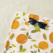 Niedliches Pfirsichfruchtmuster Strandtuch (Beispiel)