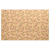 Niedliches Pfirsichmuster Stoff (Yard (91,4 cm))