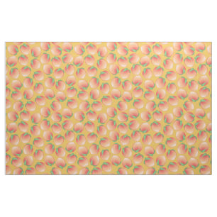 Niedliches Pfirsichmuster Stoff