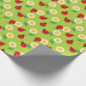 Niedliches Pflückpapier 🌼 Molkereien Geschenkpapier (Ecke)