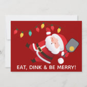 Niedliches Pickleball Weihnachten (Vorderseite)