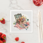 niedliches Picknick Party Liebhaber Paper Tellers Serviette (Beispiel)