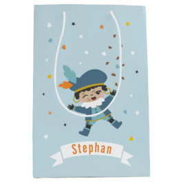 Niedliches Pietje mit Namen und Pfeffernoten Mittlere Geschenktüte